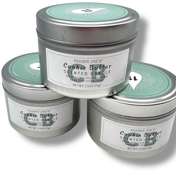 NEW 2024 Trader Joe's Cold Brew Coffee Candles x3 - Picture 1 of 1